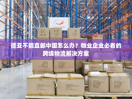 德亚不能直邮中国怎么办?物业企业必看的跨境物流解决方案 德亚不能直邮中国怎么办?物业企业必看的跨境物流解决方案