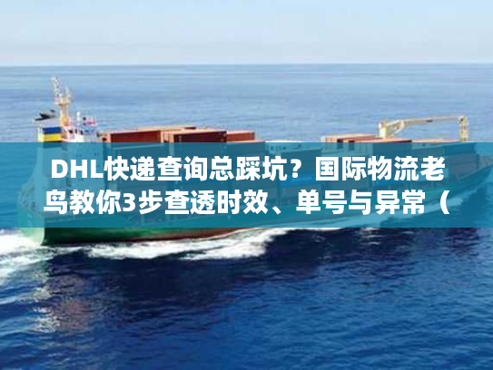 DHL快递查询总踩坑？国际物流老鸟教你3步查透时效、单号与异常（2025最新）