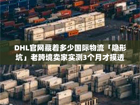 DHL官网藏着多少国际物流「隐形坑」老跨境卖家实测3个月才摸透