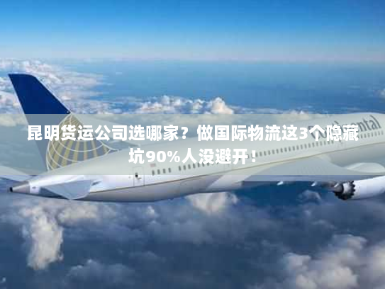 昆明货运公司选哪家？做国际物流这3个隐藏坑90%人没避开！