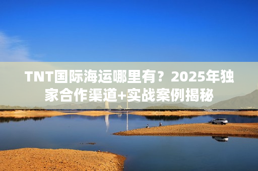 TNT国际海运哪里有？2025年独家合作渠道+实战案例揭秘