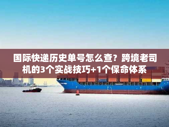 国际快递历史单号怎么查？跨境老司机的3个实战技巧+1个保命体系
