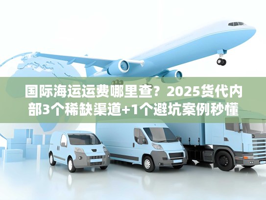 国际海运运费哪里查？2025货代内部3个稀缺渠道+1个避坑案例秒懂