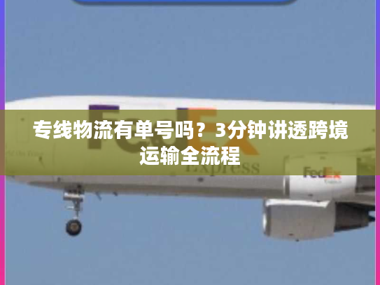 专线物流有单号吗？3分钟讲透跨境运输全流程