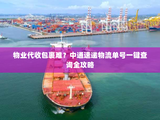 物业代收包裹难?中通速递物流单号一键查询全攻略 物业代收包裹难?中通速递物流单号一键查询全攻略