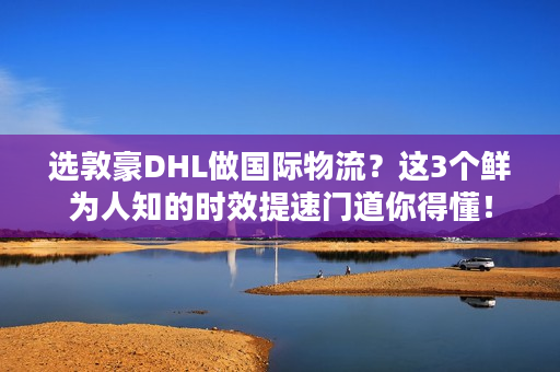 选敦豪DHL做国际物流？这3个鲜为人知的时效提速门道你得懂！