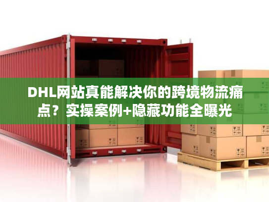 DHL网站真能解决你的跨境物流痛点？实操案例+隐藏功能全曝光