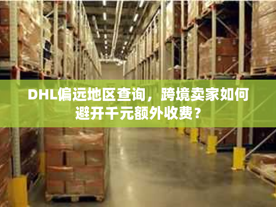 DHL偏远地区查询，跨境卖家如何避开千元额外收费？
