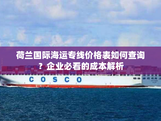荷兰国际海运专线价格表如何查询？企业必看的成本解析