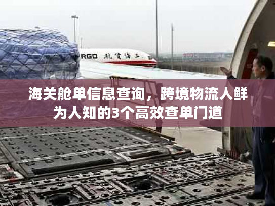 海关舱单信息查询，跨境物流人鲜为人知的3个高效查单门道
