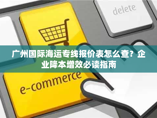 广州国际海运专线报价表怎么查？企业降本增效必读指南