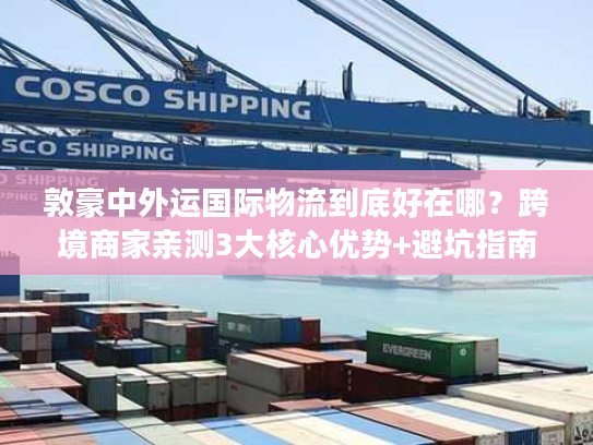 敦豪中外运国际物流到底好在哪？跨境商家亲测3大核心优势+避坑指南