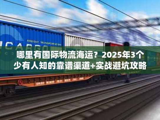 哪里有国际物流海运？2025年3个少有人知的靠谱渠道+实战避坑攻略