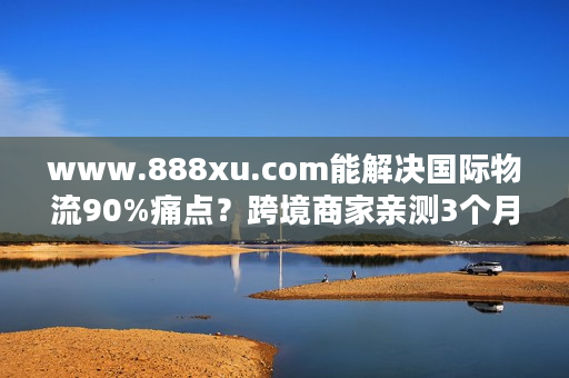 www.888xu.com能解决国际物流90%痛点？跨境商家亲测3个月的实战结论
