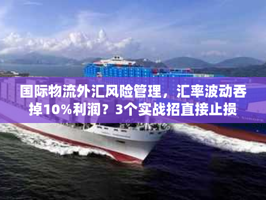 国际物流外汇风险管理，汇率波动吞掉10%利润？3个实战招直接止损