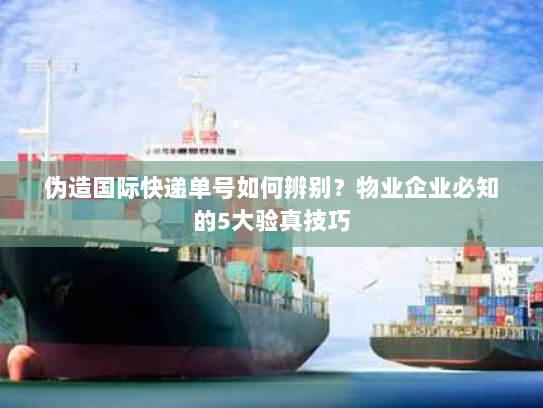 伪造国际快递单号如何辨别？物业企业必知的5大验真技巧