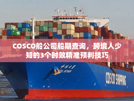 COSCO船公司船期查询，跨境人少知的3个时效精准预判技巧