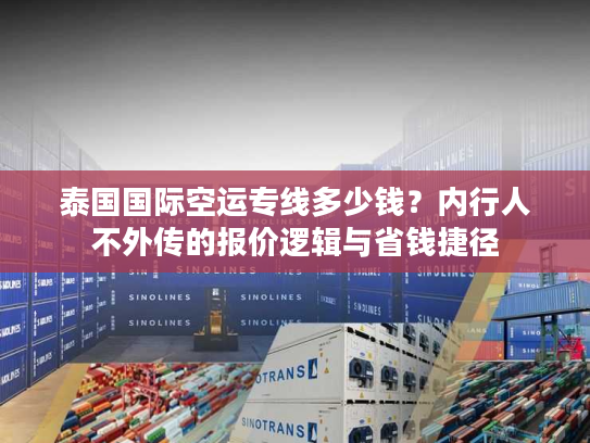 泰国国际空运专线多少钱？内行人不外传的报价逻辑与省钱捷径