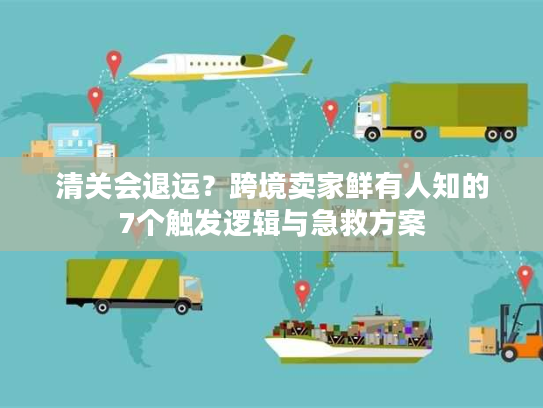 清关会退运？跨境卖家鲜有人知的7个触发逻辑与急救方案