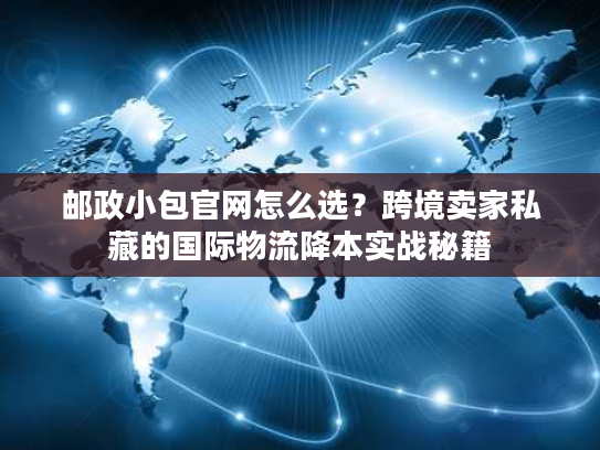 邮政小包官网怎么选？跨境卖家私藏的国际物流降本实战秘籍