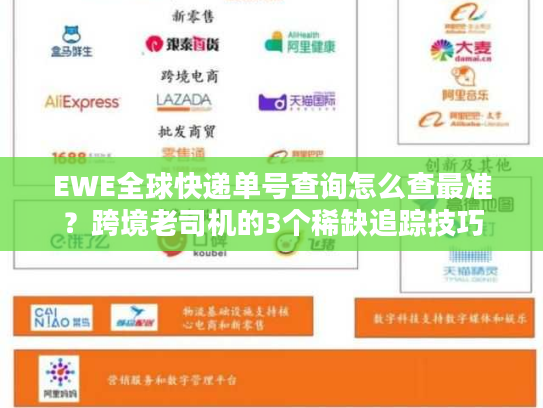 EWE全球快递单号查询怎么查最准？跨境老司机的3个稀缺追踪技巧