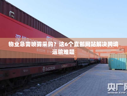 物业急需喷雾采购?这6个直邮网站解决跨境运输难题 物业急需喷雾采购?这6个直邮网站解决跨境运输难题