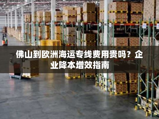 佛山到欧洲海运专线费用贵吗?企业降本增效指南 佛山到欧洲海运专线费用贵吗?企业降本增效指南