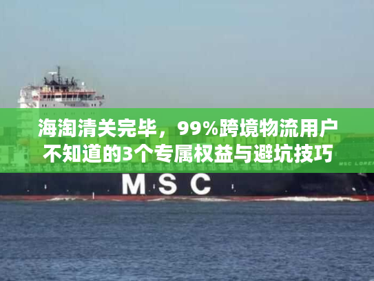 海淘清关完毕，99%跨境物流用户不知道的3个专属权益与避坑技巧