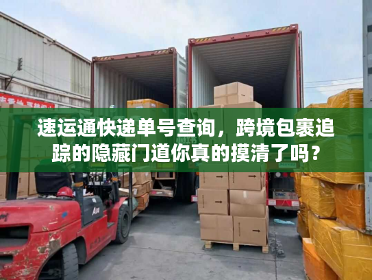 速运通快递单号查询，跨境包裹追踪的隐藏门道你真的摸清了吗？