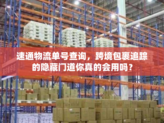 速通物流单号查询，跨境包裹追踪的隐藏门道你真的会用吗？