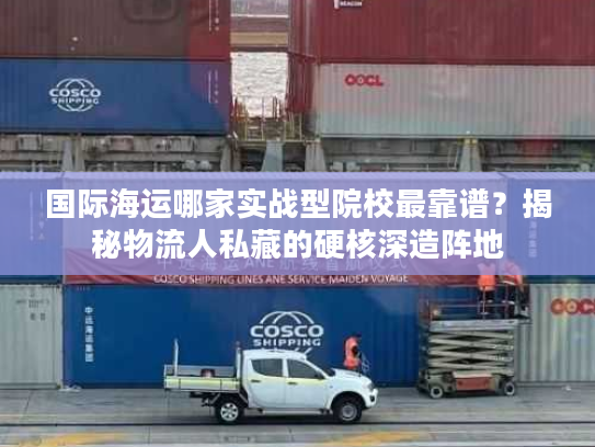 国际海运哪家实战型院校最靠谱？揭秘物流人私藏的硬核深造阵地