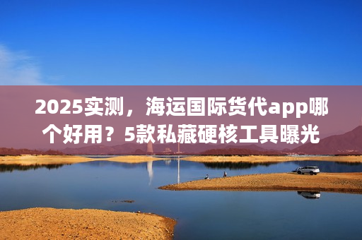 2025实测，海运国际货代app哪个好用？5款私藏硬核工具曝光