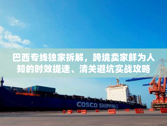 巴西专线独家拆解，跨境卖家鲜为人知的时效提速、清关避坑实战攻略