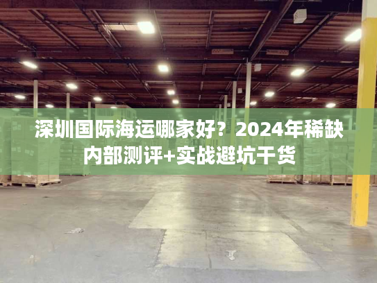 深圳国际海运哪家好？2024年稀缺内部测评+实战避坑干货