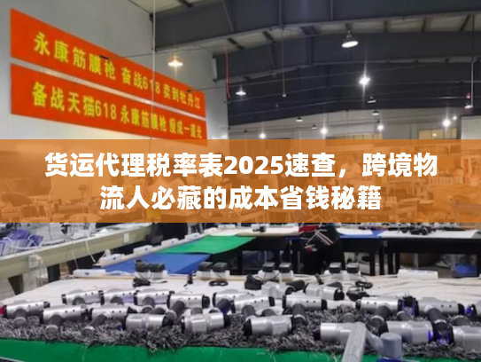 货运代理税率表2025速查，跨境物流人必藏的成本省钱秘籍