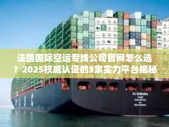 法国国际空运专线公司官网怎么选？2025权威认证的3家实力平台揭秘