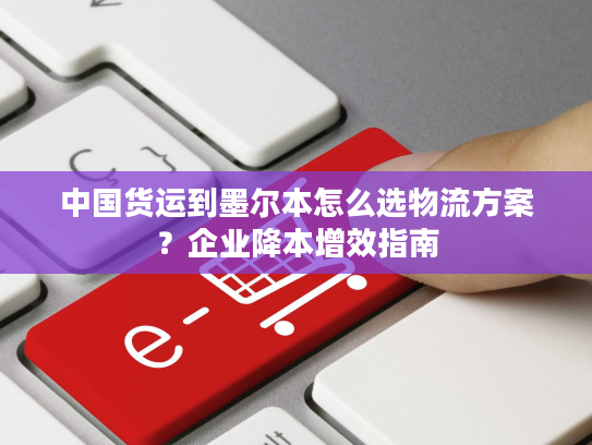 中国货运到墨尔本怎么选物流方案？企业降本增效指南
