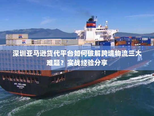深圳亚马逊货代平台如何破解跨境物流三大难题？实战经验分享