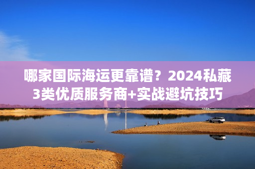 哪家国际海运更靠谱？2024私藏3类优质服务商+实战避坑技巧