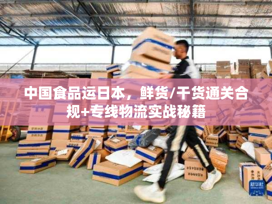 中国食品运日本，鲜货/干货通关合规+专线物流实战秘籍