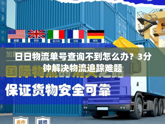 日日物流单号查询不到怎么办?3分钟解决物流追踪难题 日日物流单号查询不到怎么办?3分钟解决物流追踪难题