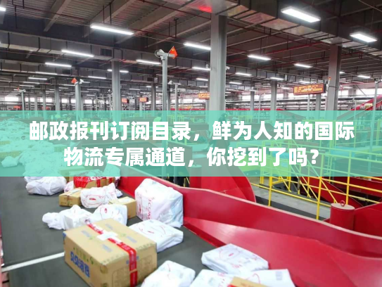 邮政报刊订阅目录，鲜为人知的国际物流专属通道，你挖到了吗？