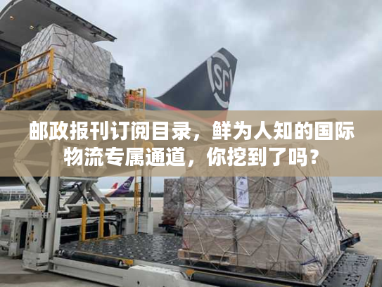 邮政报刊订阅目录，鲜为人知的国际物流专属通道，你挖到了吗？