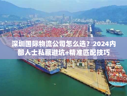 深圳国际物流公司怎么选？2024内部人士私藏避坑+精准匹配技巧