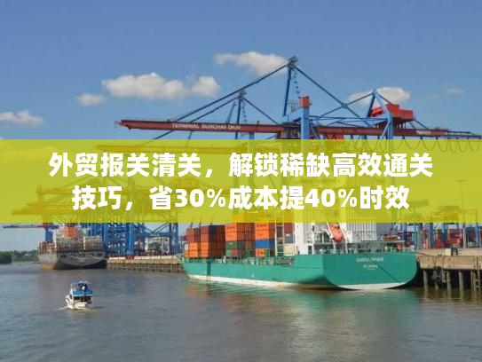 外贸报关清关，解锁稀缺高效通关技巧，省30%成本提40%时效