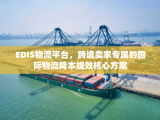 EDIS物流平台，跨境卖家专属的国际物流降本提效核心方案