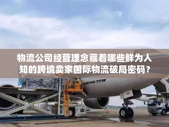 物流公司经营理念藏着哪些鲜为人知的跨境卖家国际物流破局密码？