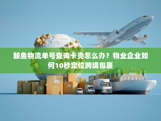 鲸鱼物流单号查询卡壳怎么办？物业企业如何10秒定位跨境包裹