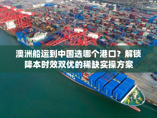 澳洲船运到中国选哪个港口？解锁降本时效双优的稀缺实操方案