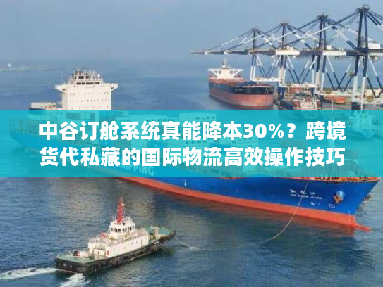 中谷订舱系统真能降本30%？跨境货代私藏的国际物流高效操作技巧